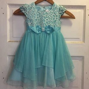 Formal Turquoise Dress